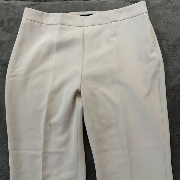 Ann Taylor The Side Zip Pant in Fluid Crepe Wide Leg Trousers Curvy Women's 18 - Picture 2 of 9